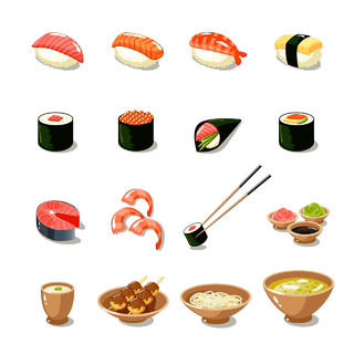 寿司美食素材